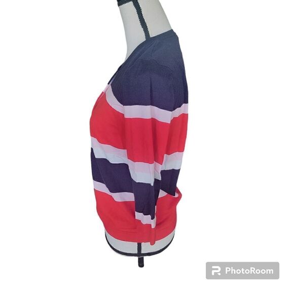 Talbots Button Up Lightweight Cardigan 3/4 Sleeves. Size M. - Picture 2 of 8